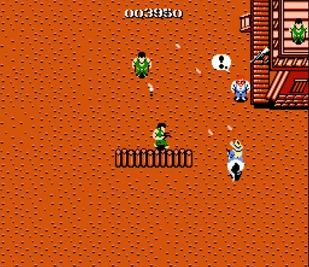 Gun Smoke - геймплей игры Dendy\NES